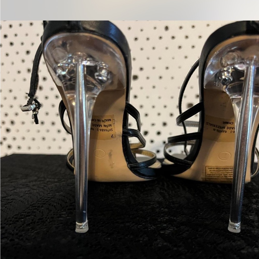 Fashion Nova Black High Heel Stilettos